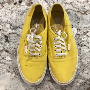Yellow Vans